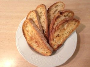 Mirar fijamente Rama referir Bruschetta”- Tostada de Pan con Tomate troceado – Arjona de Rasa